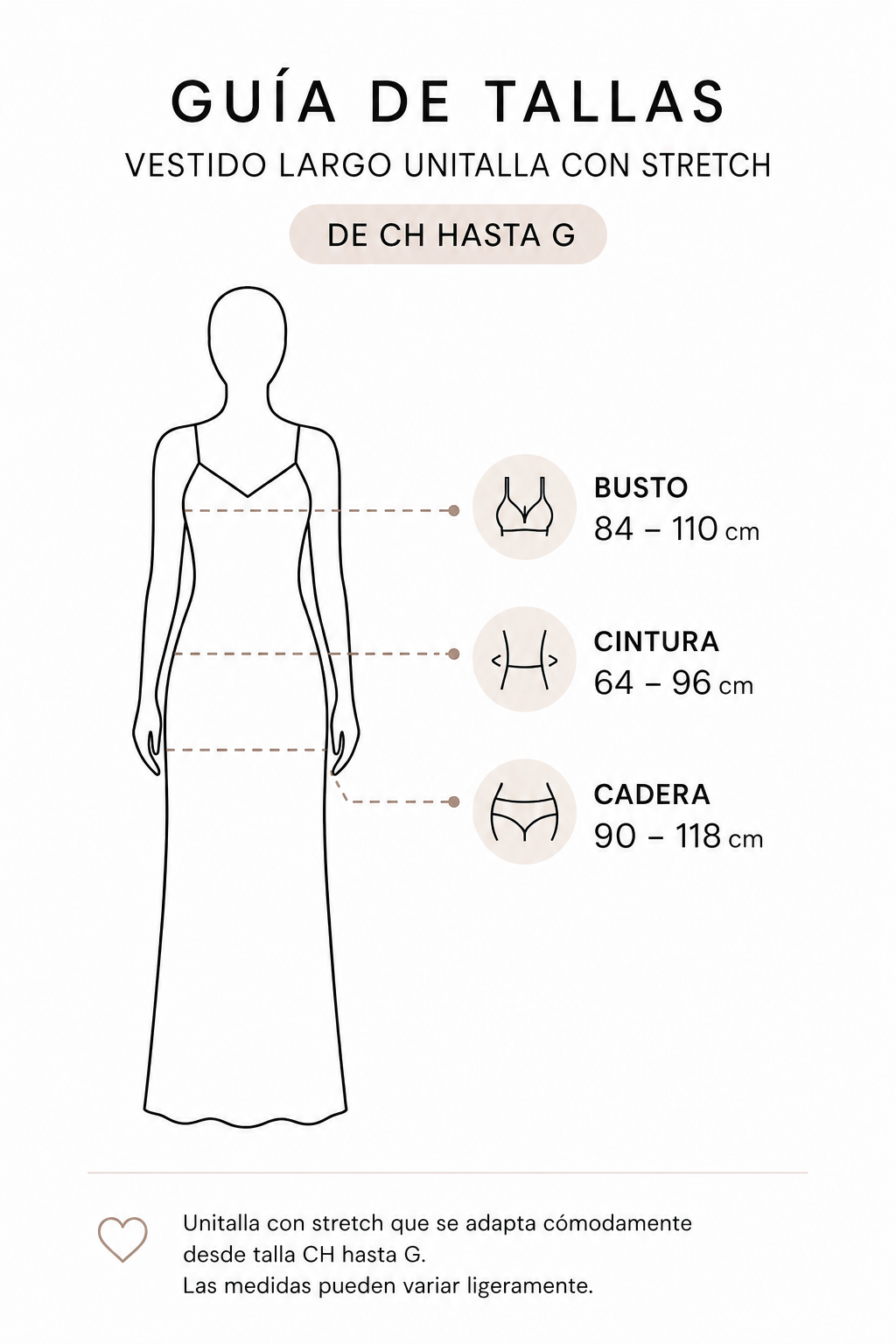 Guía de tallas