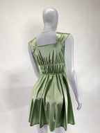Vestido Dama Corto Satin
