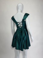 Vestido Dama Corto Satin