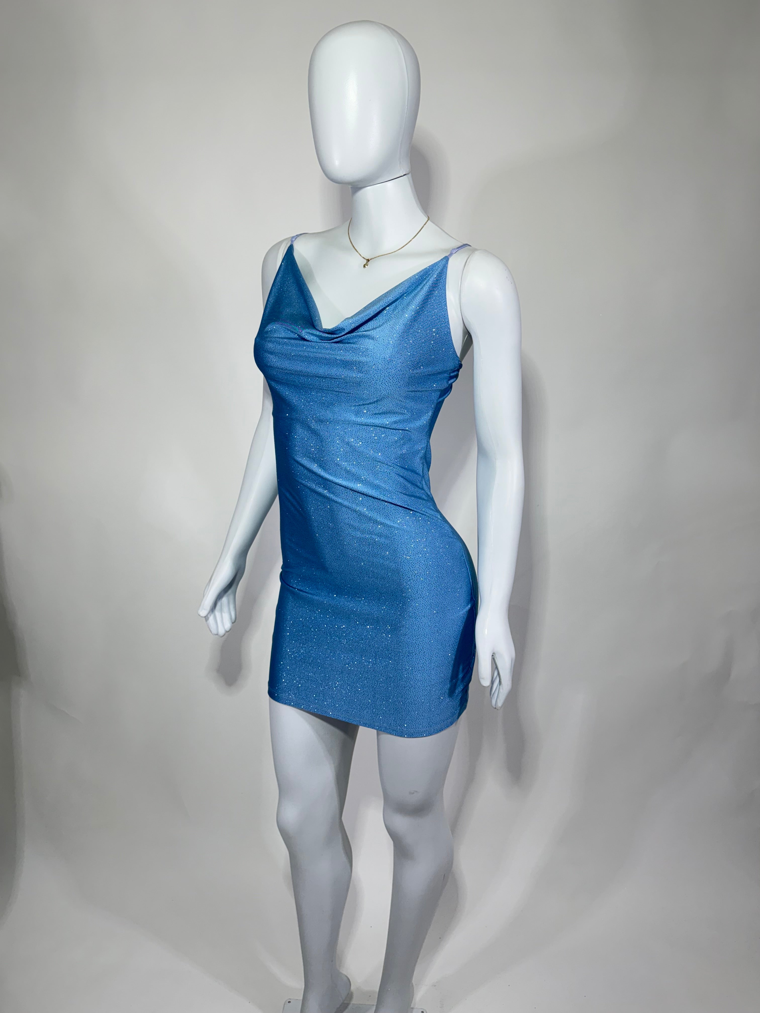 Vestido Corto Brilloso