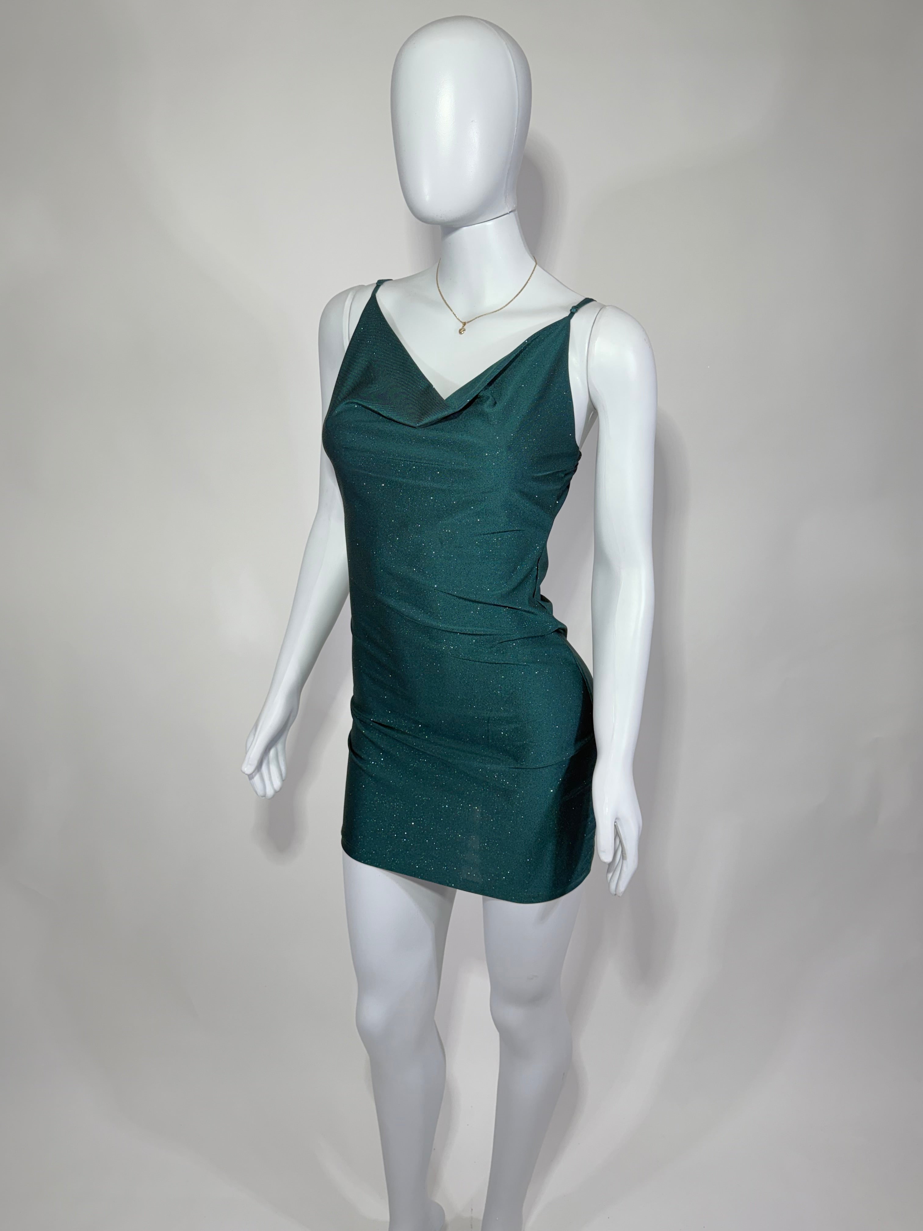 Vestido Corto Brilloso