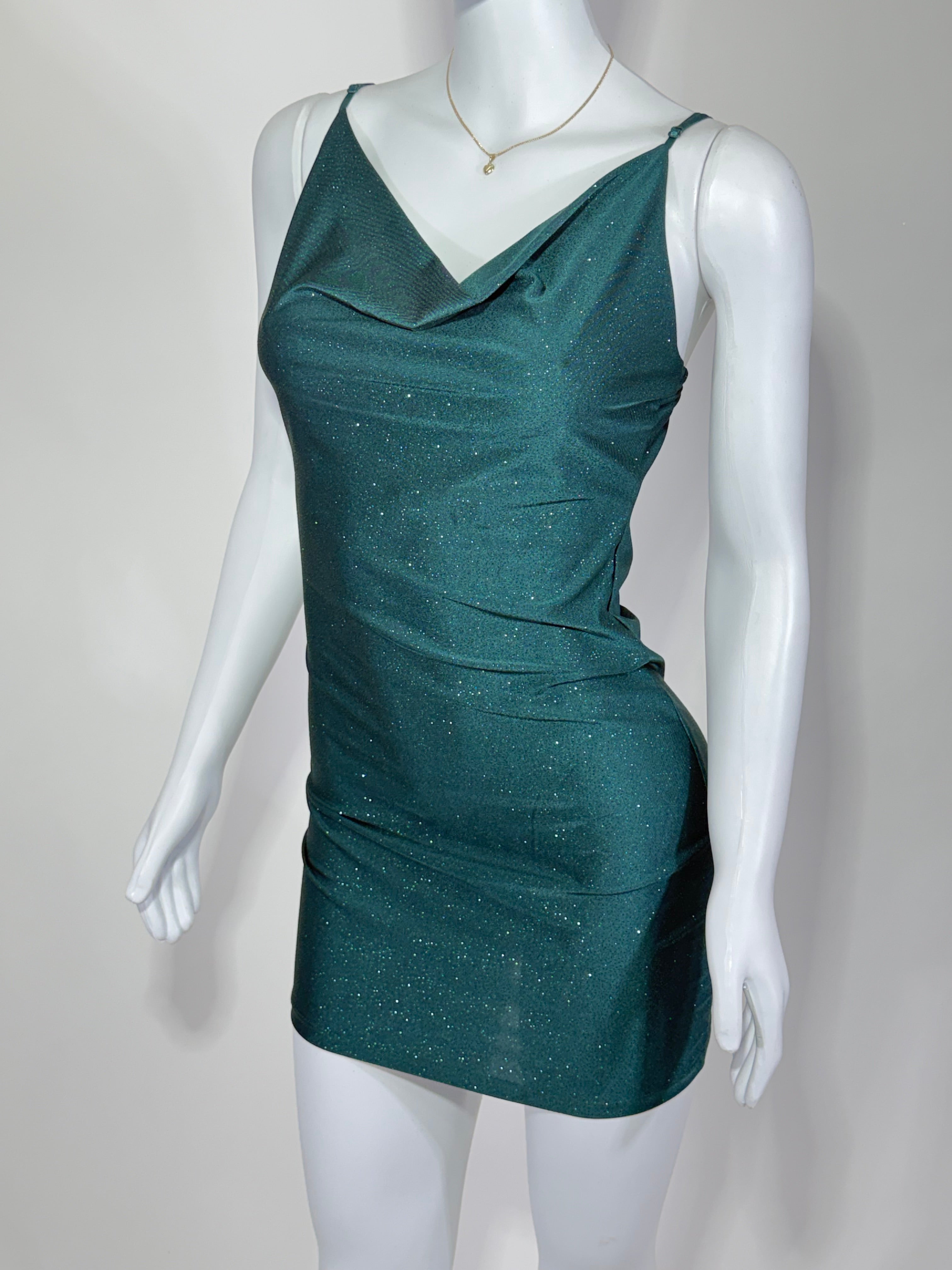 Vestido Corto Brilloso