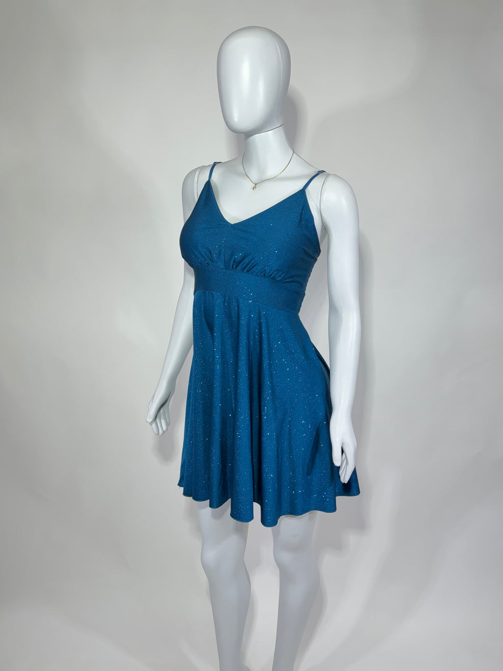 Vestido Corto Dama Brilloso