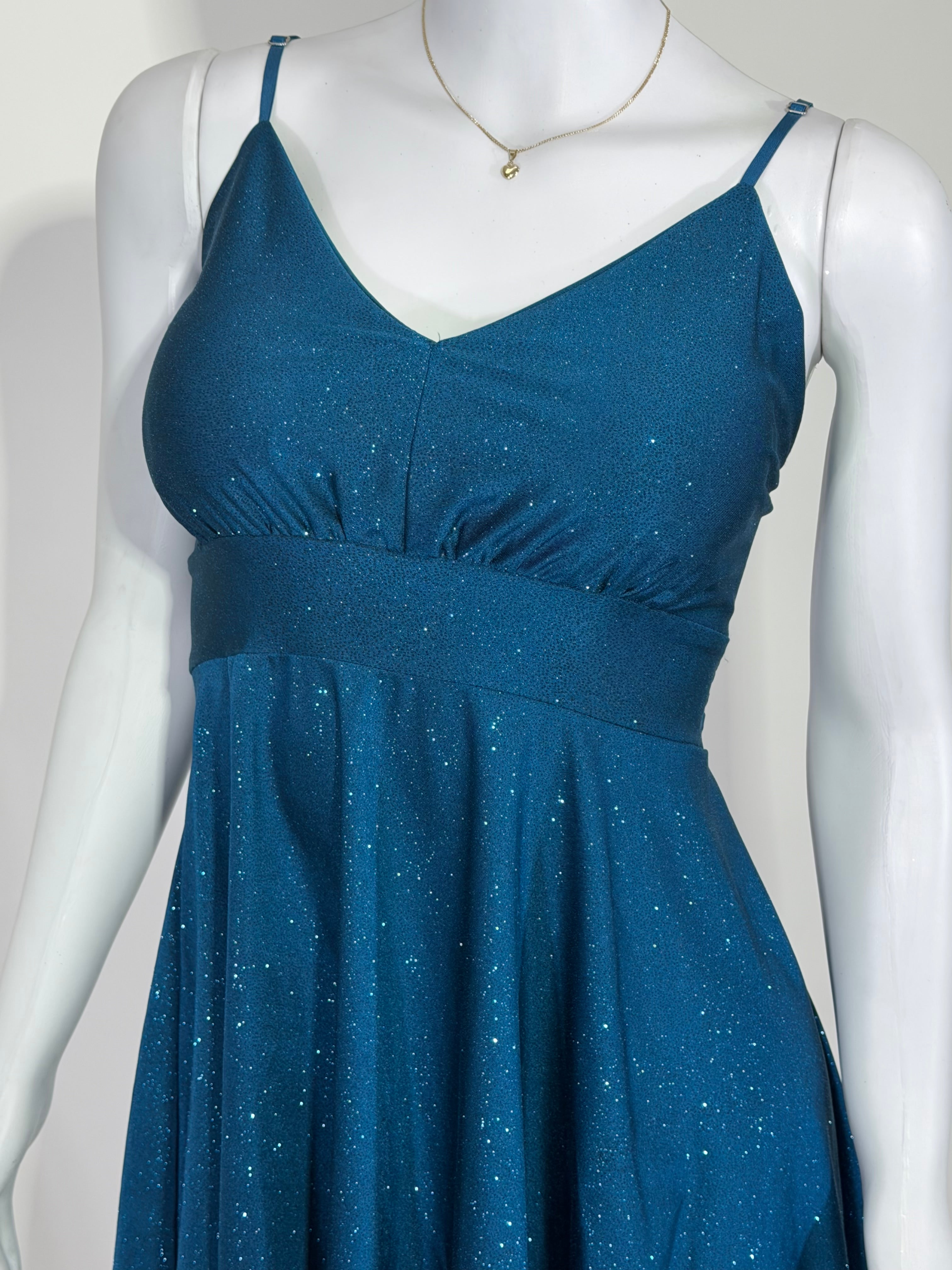 Vestido Corto Dama Brilloso