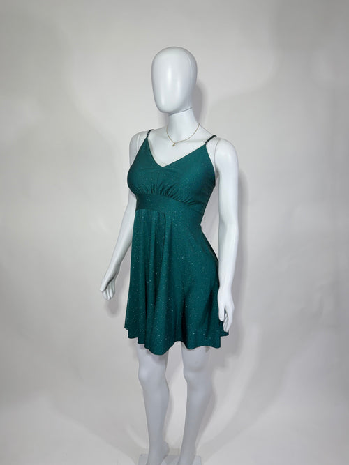Vestido Corto Dama Brilloso