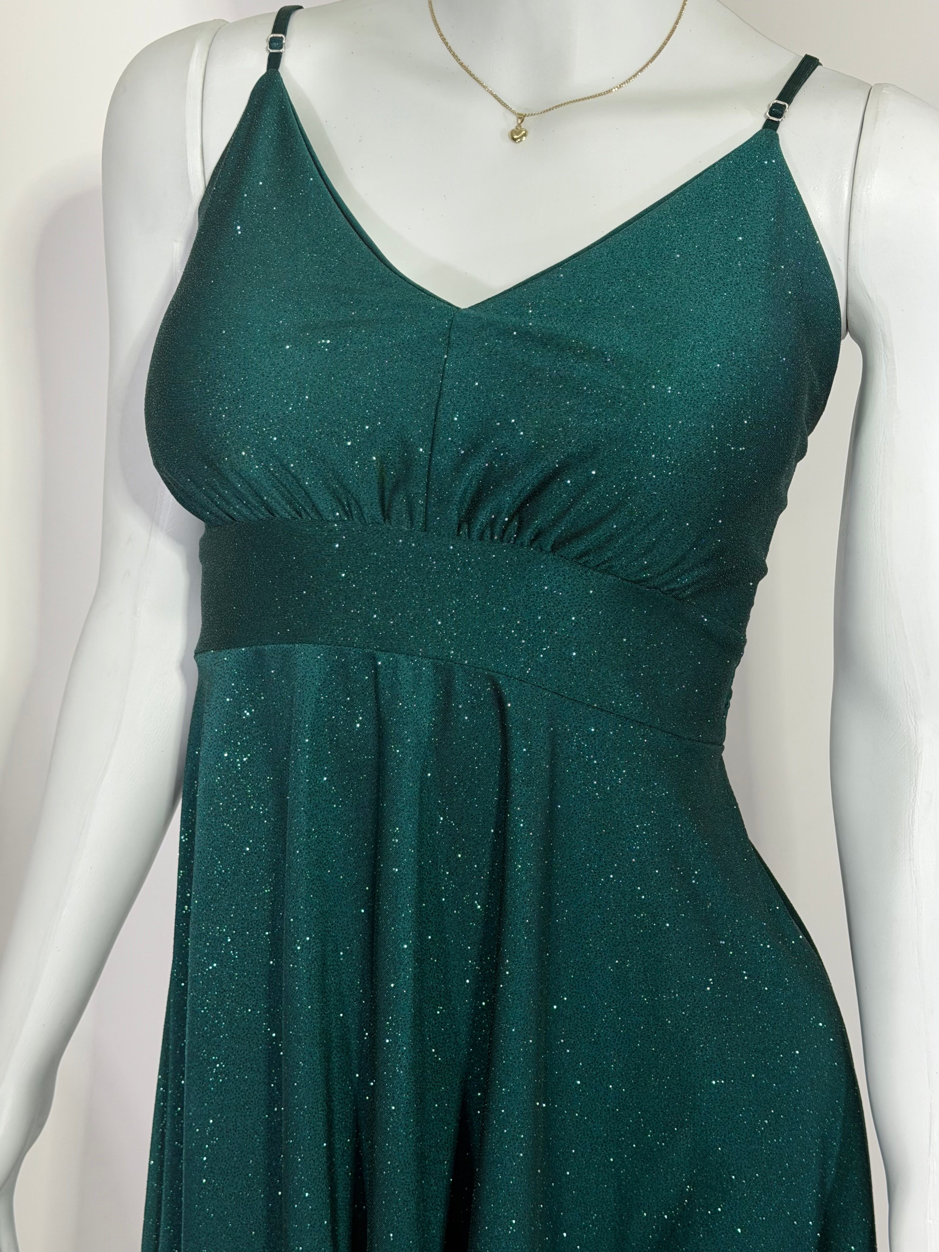 Vestido Corto Dama Brilloso