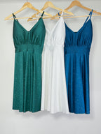 Vestido Corto Dama Brilloso