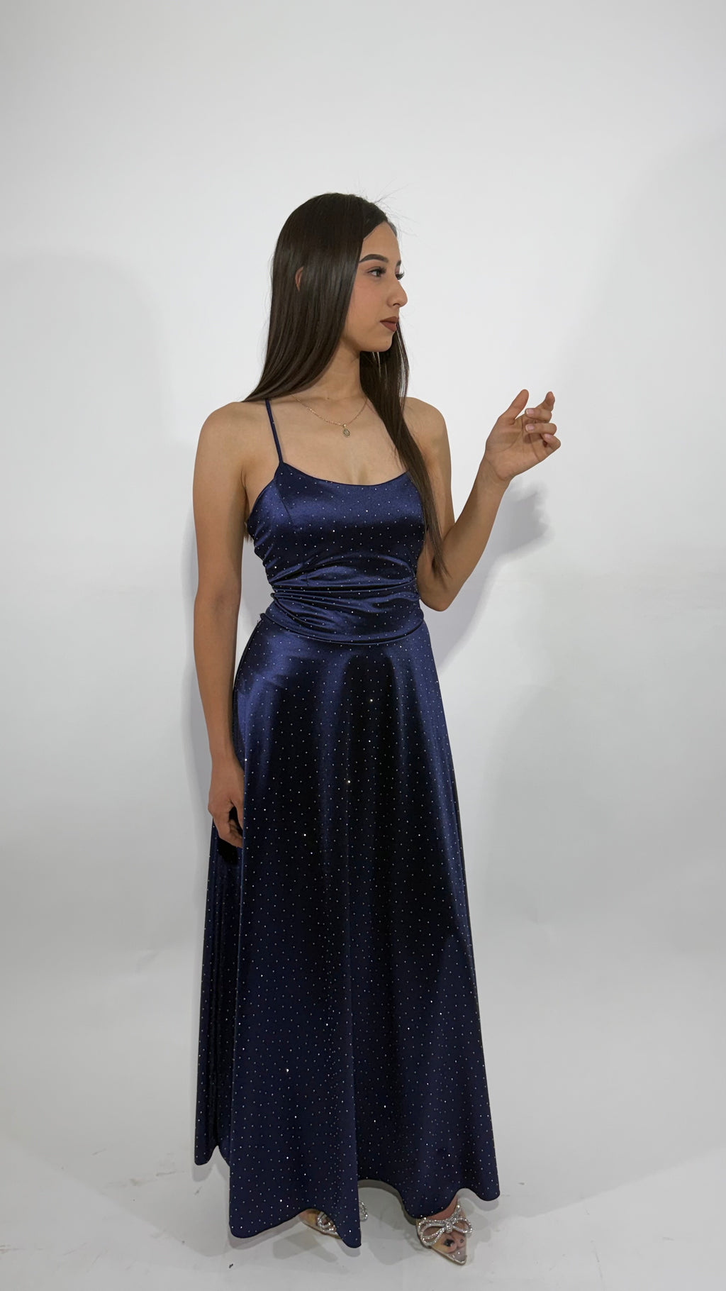 Vestido Largo Satinado