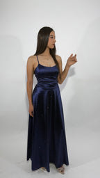 Vestido Largo Satinado