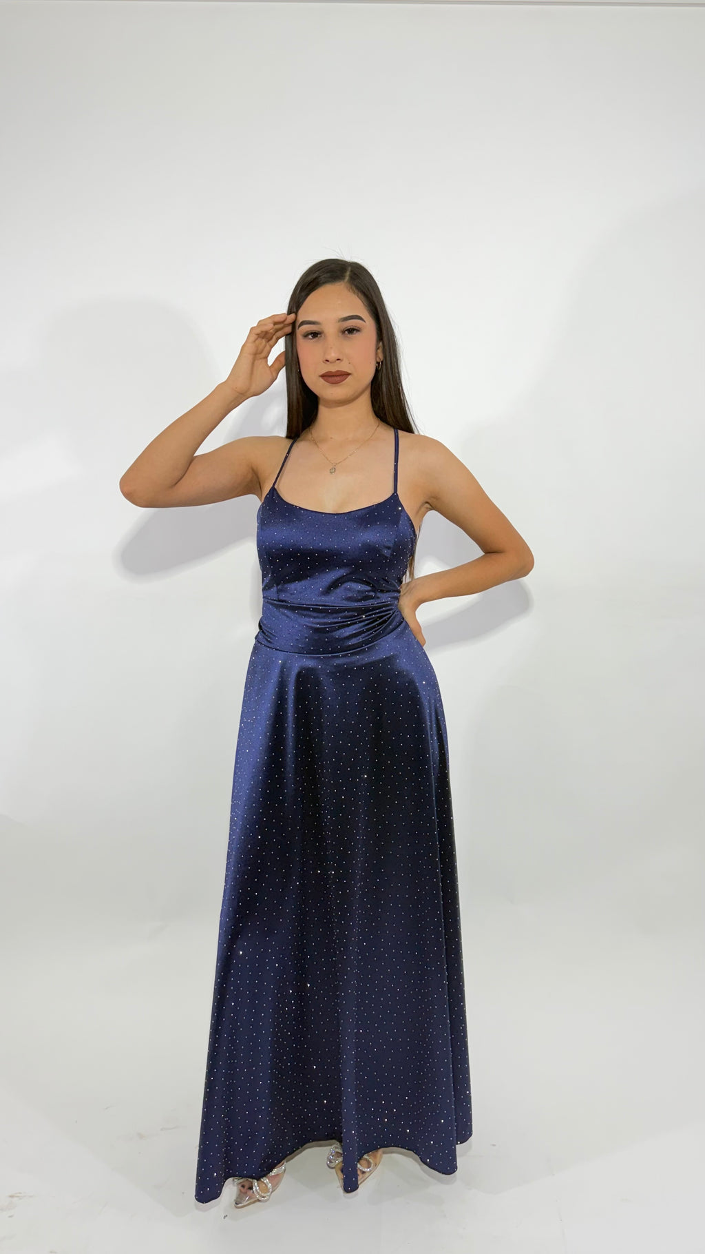Vestido Largo Satinado