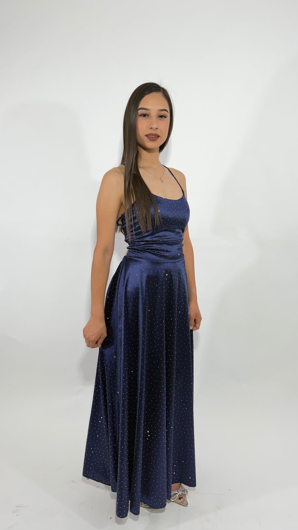 Vestido Largo Satinado