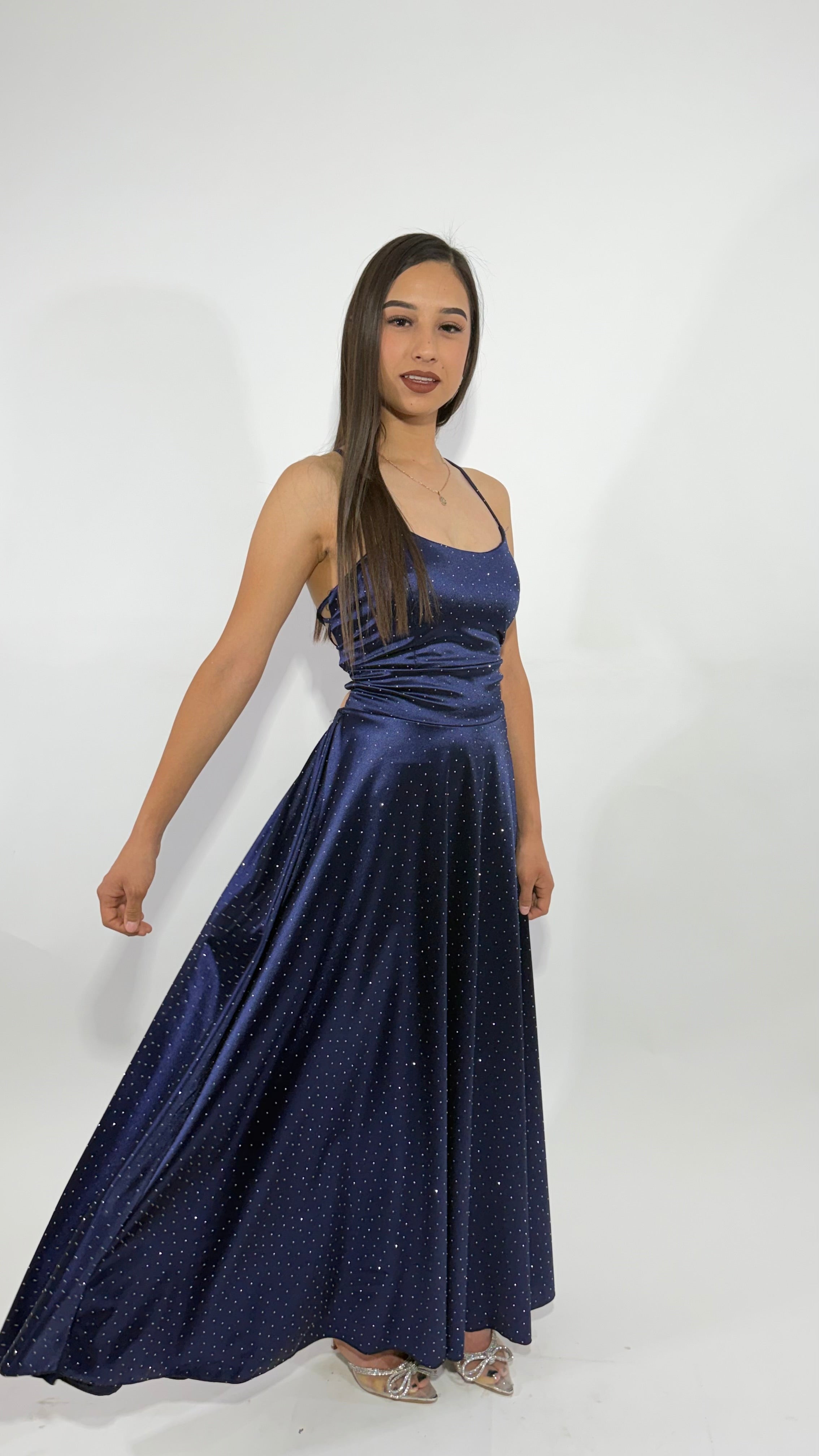 Vestido Largo Satinado