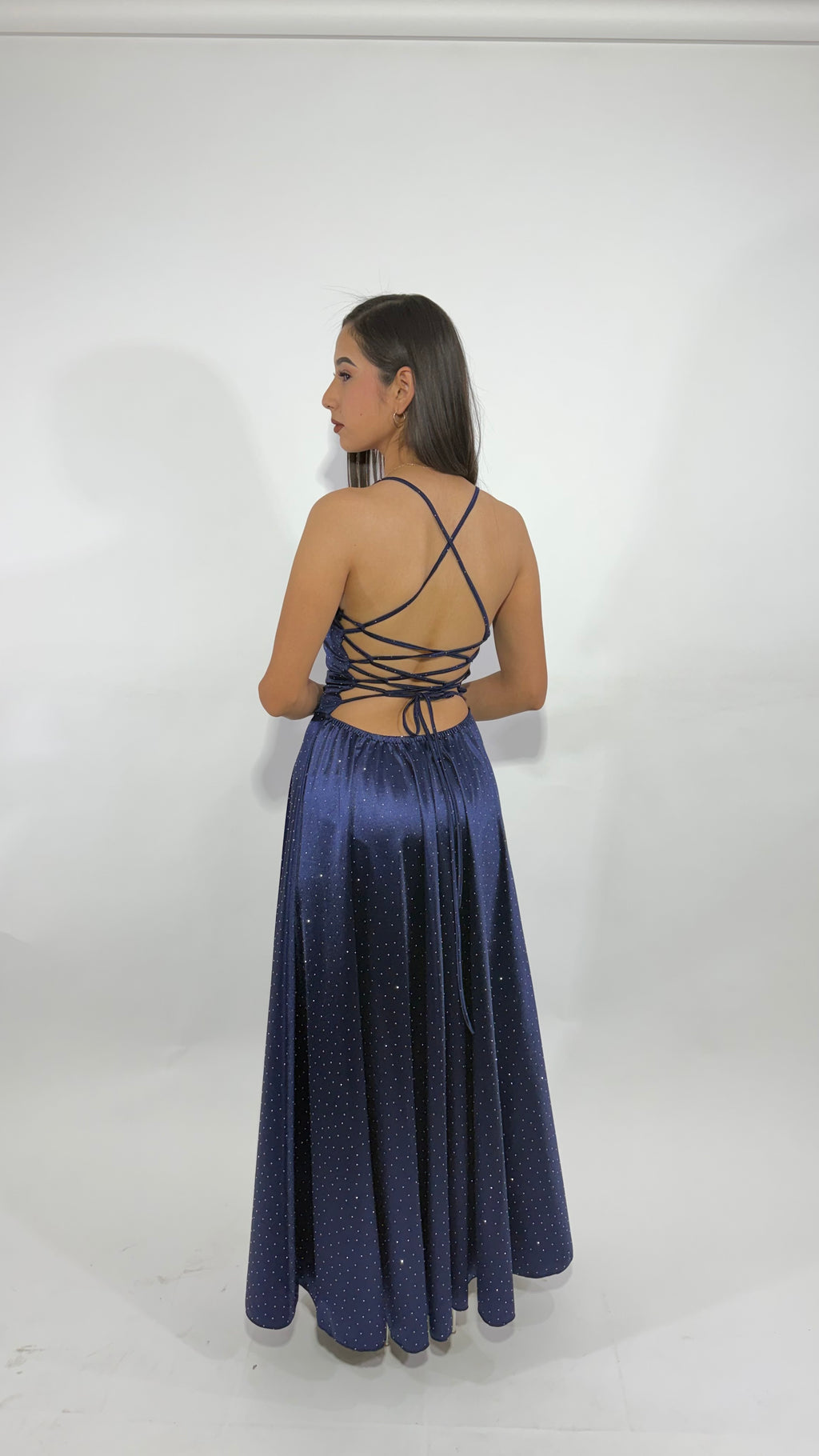 Vestido Largo Satinado