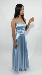 Vestido Largo Satinado