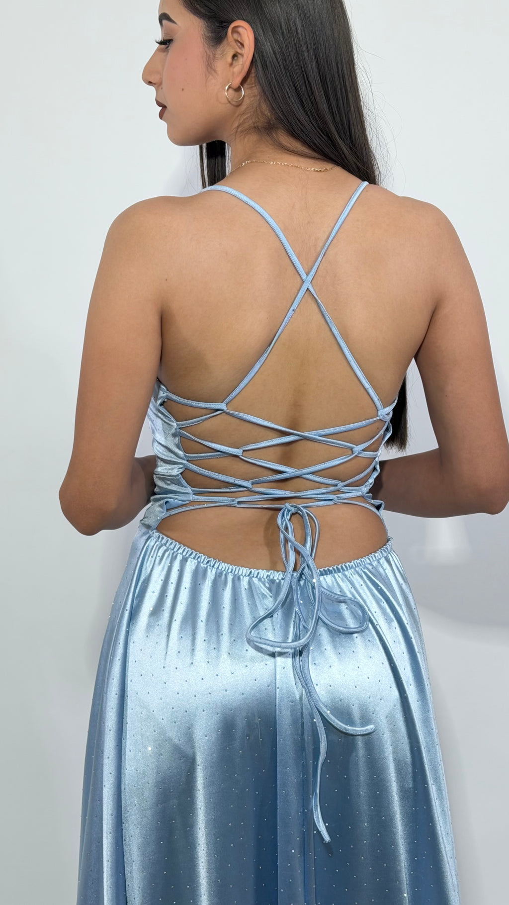 Vestido Largo Satinado