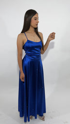 Vestido Largo Satinado