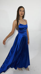 Vestido Largo Satinado