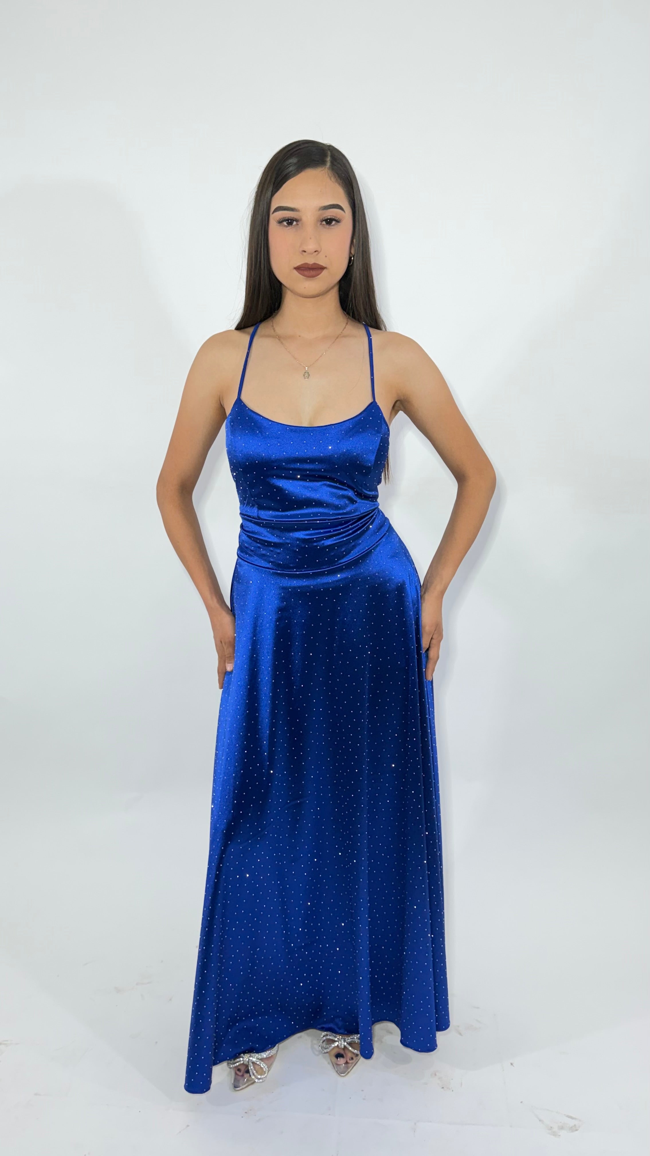 Vestido Largo Satinado