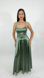 Vestido Largo Satinado