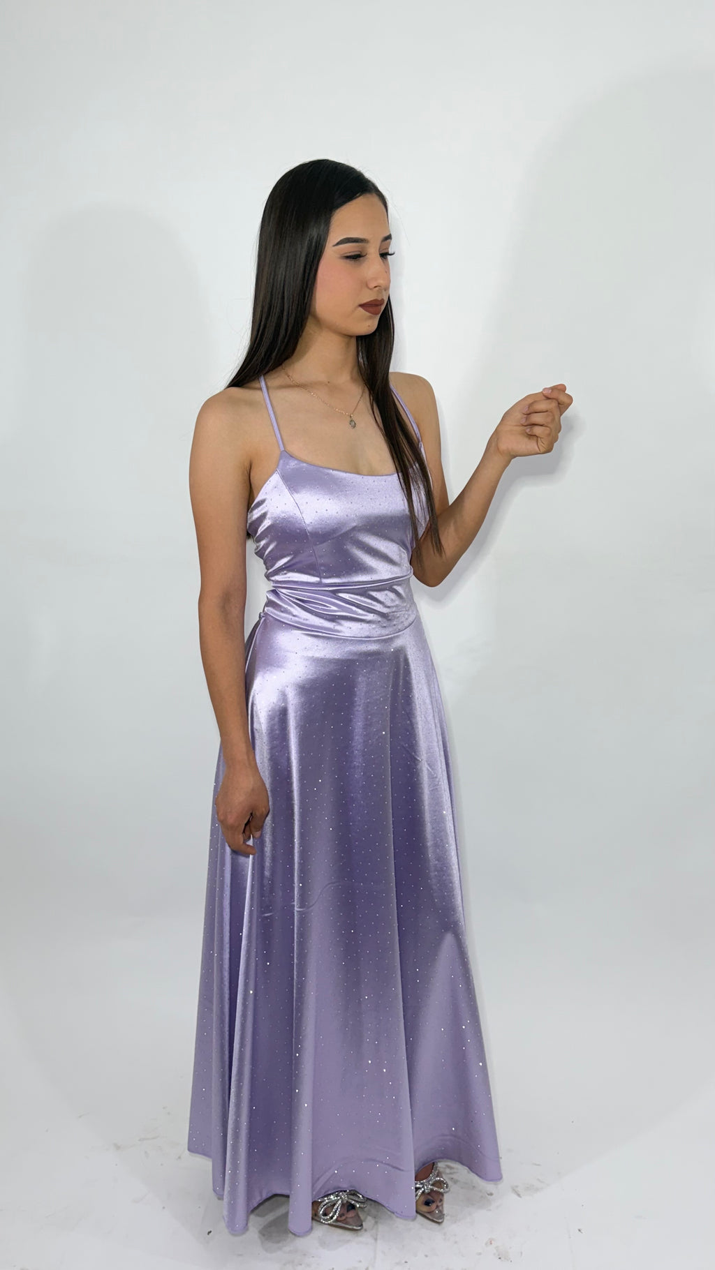 Vestido Largo Satinado