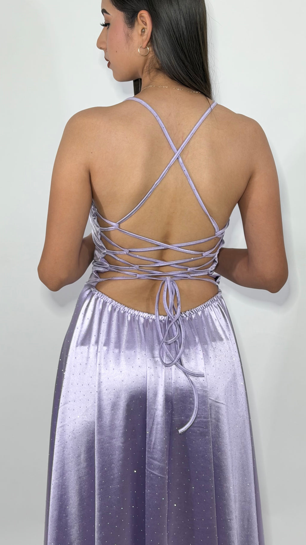 Vestido Largo Satinado