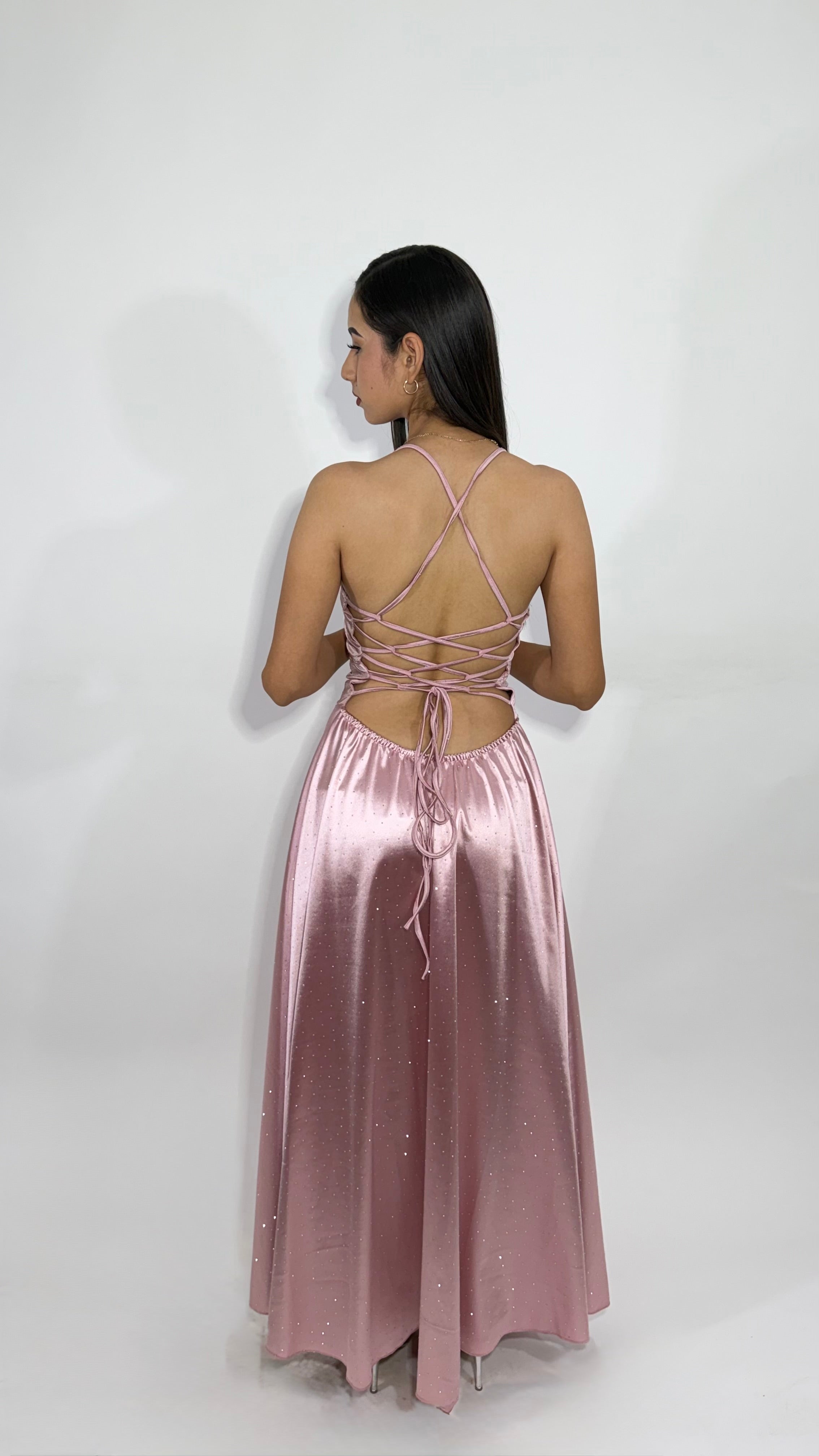 Vestido Largo Satinado