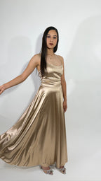 Vestido Largo Satinado
