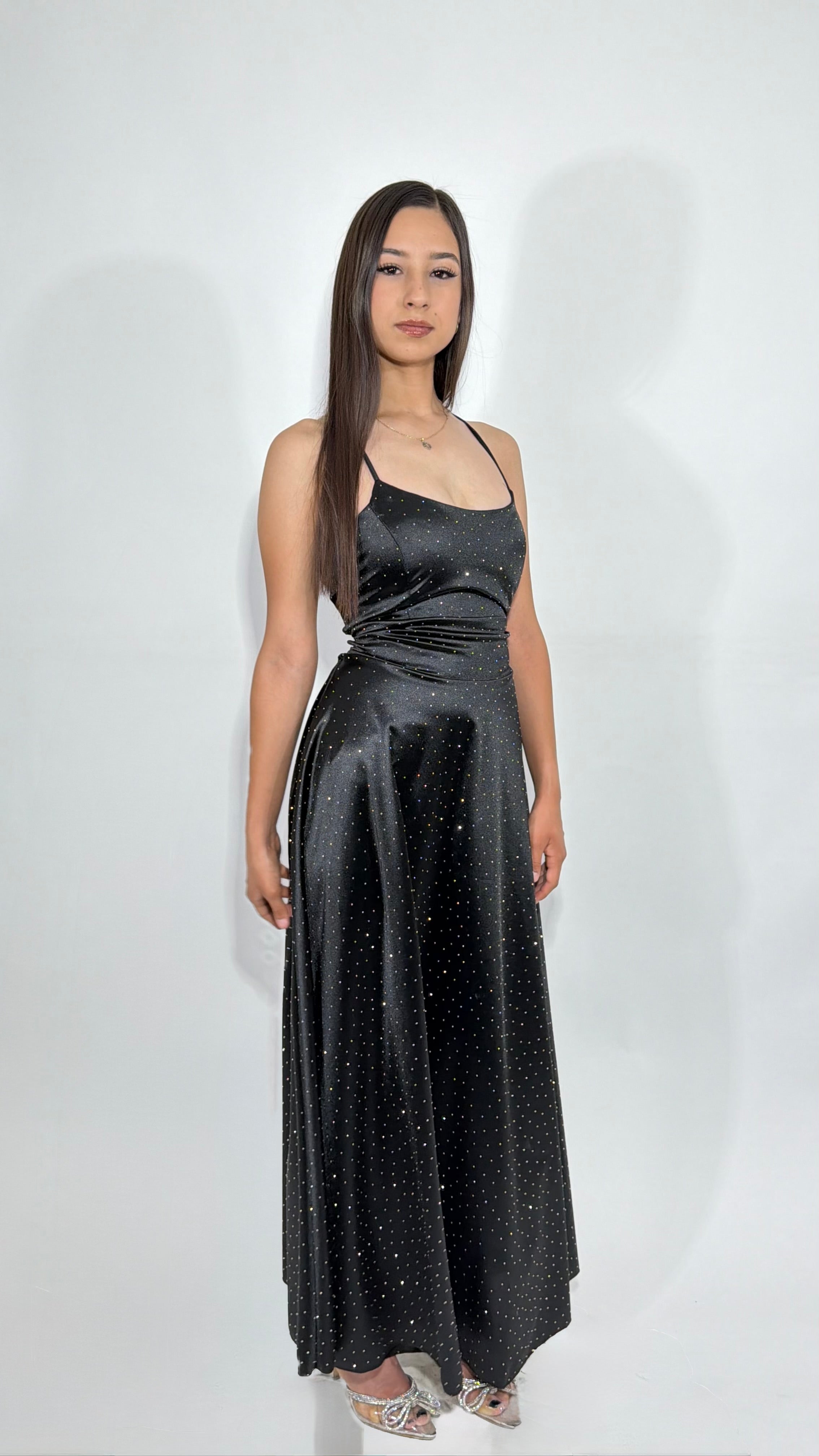 Vestido Largo Satinado