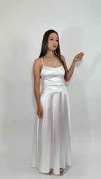 Vestido Largo Satinado