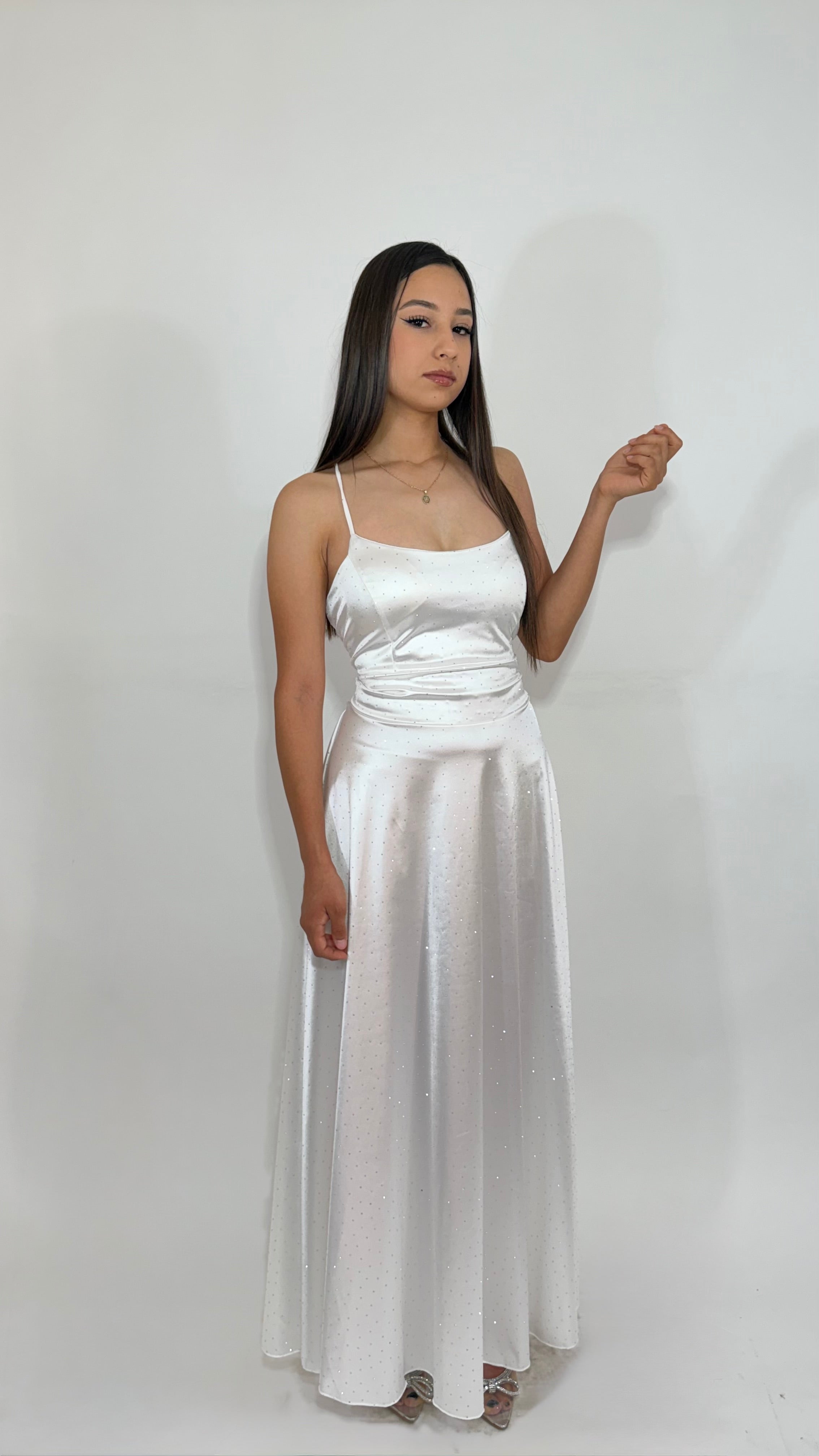 Vestido Largo Satinado