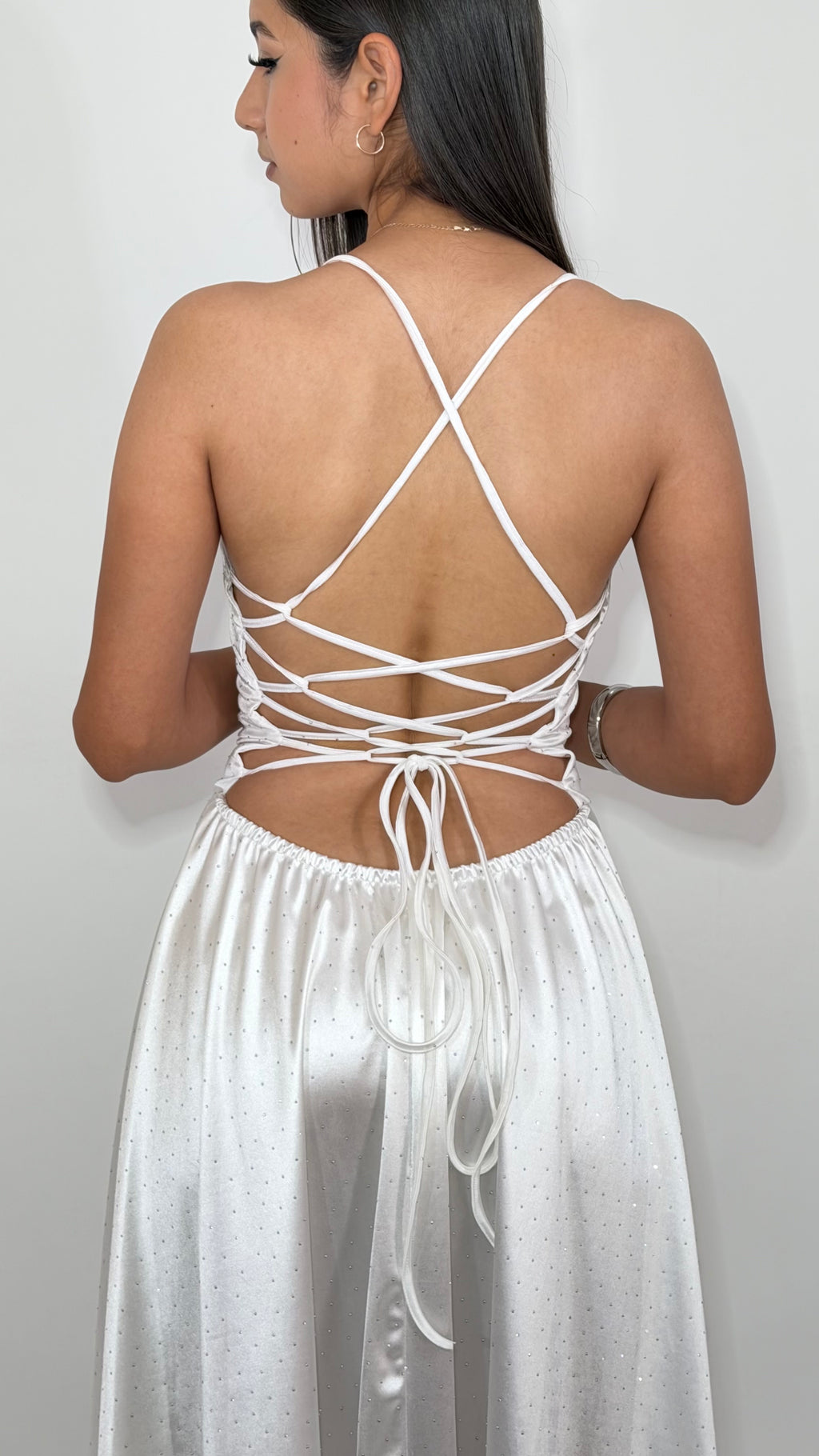 Vestido Largo Satinado