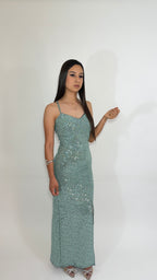 Vestido Largo de Dama