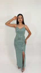 Vestido Largo de Dama